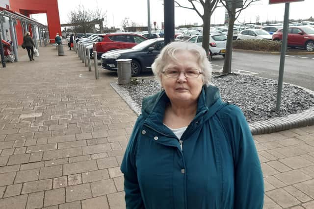 Jean Merrington, 72, said more people are resorting to food banks.