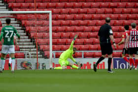 Callum Morton scores at the Stadium of Light