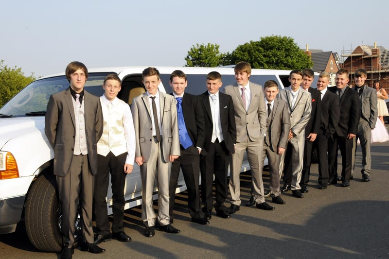 They turned up in style for their big day in 2013.