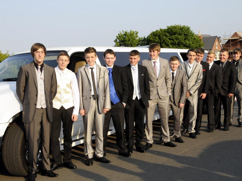 They turned up in style for their big day in 2013.