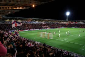 Doncaster Rover's Keepmoat Stadium. (Photo by Catherine Ivill/Getty Images).