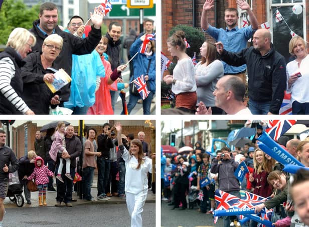 What a turnout for the torch parade. Are you in one of our photos?
