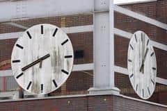 The two faces on this Sunderland city centre clock are as beautiful as they are accurate. Picture by Ian McClelland.
