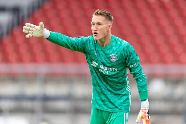 Bayern Munich II goalkeeper Ron-Thorben Hoffmann has been heavily linked with a move to Sunderland. (Photo by Boris Streubel/Getty Images)