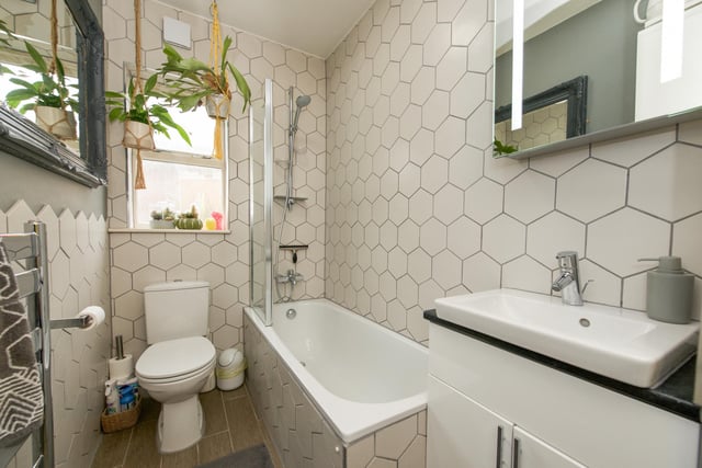 The recently fitted modern bathroom makes the property ideal for modern living, says the brochure.