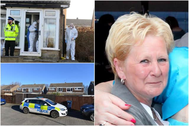Janice Woolford was found dead in her home in Satley Gardens, Tunstall, with the body of her son Michael also discovered by police officers.