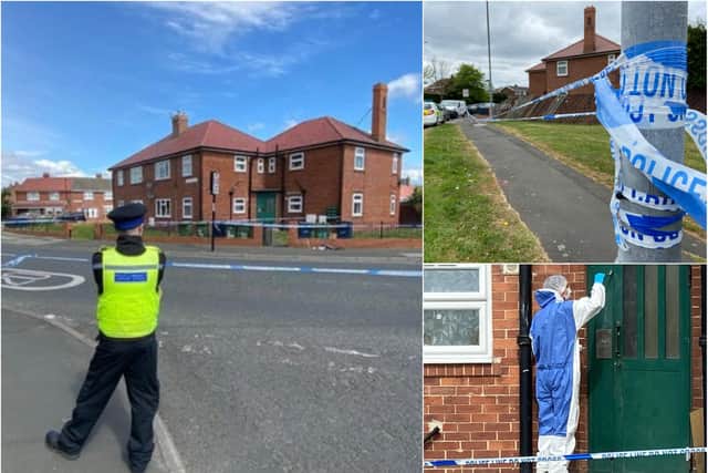 Police have confirmed they are treating the death of a man who suffered with serious injuries at an address in Penshaw as murder