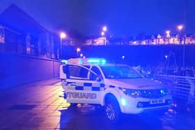 Rescue teams were called to Sunderland Marina. Picture by Sunderland Coastguard Rescue Team