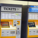 File image of a Metro ticket machine