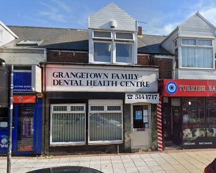 Grangetown Family Dental Health Centre on Ryhope Road has a 1.5 out of five rating from two reviews.
