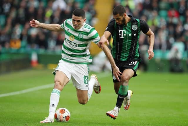 Tom Rogic playing for Celtic. (Photo by Ian MacNicol/Getty Images)