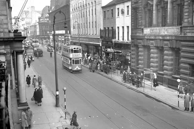 Fawcett Street in 1948, the year the NHS was introduced.