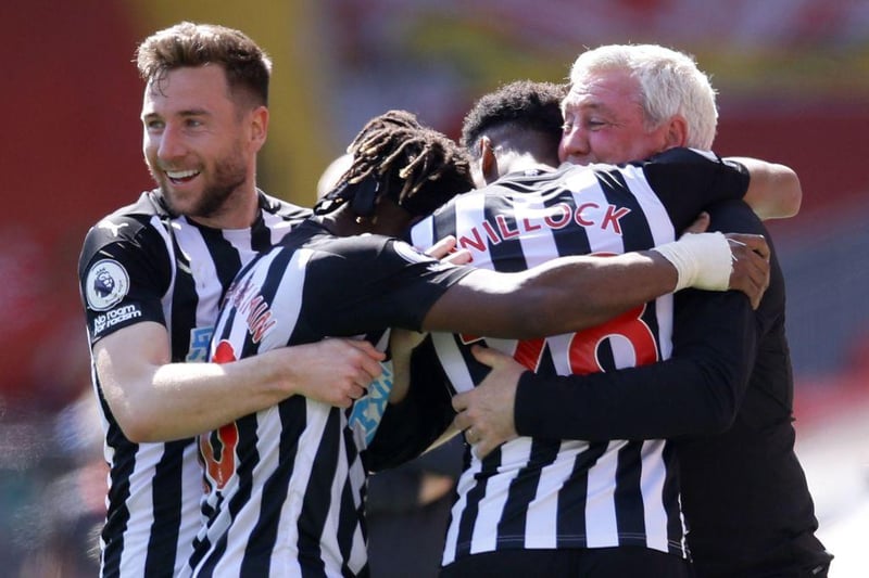 Five wins in their remaining eight matches allowed Newcastle to surge away from relegation trouble and seal a respectable, albeit underwhelming, 12th place finish.