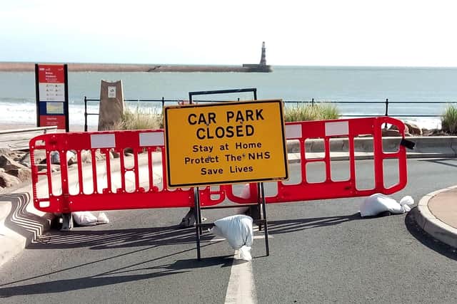 Sunderland City Council has closed off access to a number of car parks around Wearside in a bid to persuade people to stay at home.