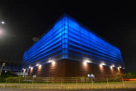 The Beacon of Light will be lit up in blue to mark the 75th birthday of the NHS.