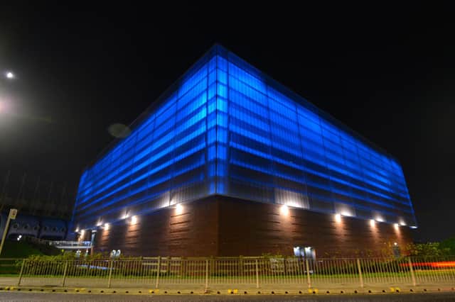 The Beacon of Light will be lit up in blue to mark the 75th birthday of the NHS.