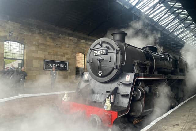 The Seaside Express journey departs from Pickering