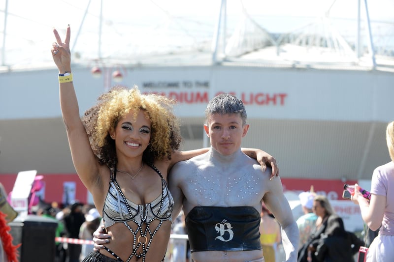 Kelsy Richards and Rikie Kelly from Liverpool were the first in the queue at Beyonce's Renaissance tour at the stadium. They hailed Queen Bey for her ability to bring fans together and said they were impressed with the pre-concert offering in Sunderland.