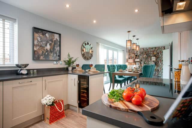 A show home has been launched at Roman Fields in Corbridge