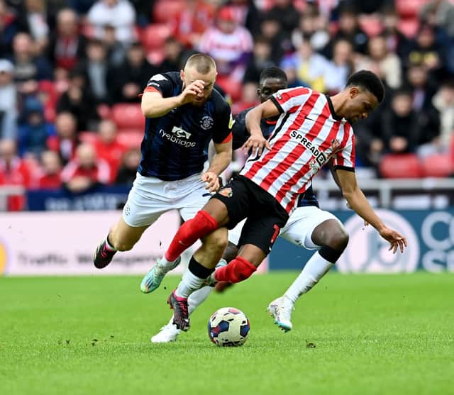 Amad helped Sunderland rescue a point against Luton Town on Saturday