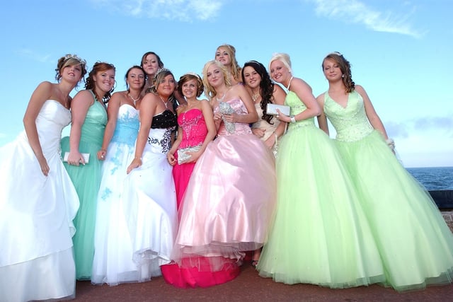 One last reminder, pictured at the prom with pals. Can you spot anyone you recognise?