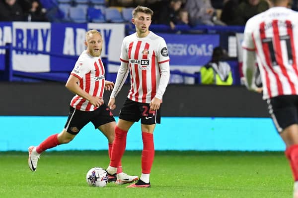 Alex Pritchard and Dan Neil playing for Sunderland. Picture by FRANK REID.