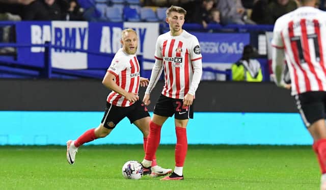 Alex Pritchard and Dan Neil playing for Sunderland. Picture by FRANK REID.