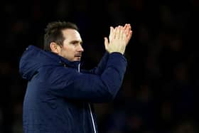 Everton manager Frank Lampard  (Photo by Clive Brunskill/Getty Images)