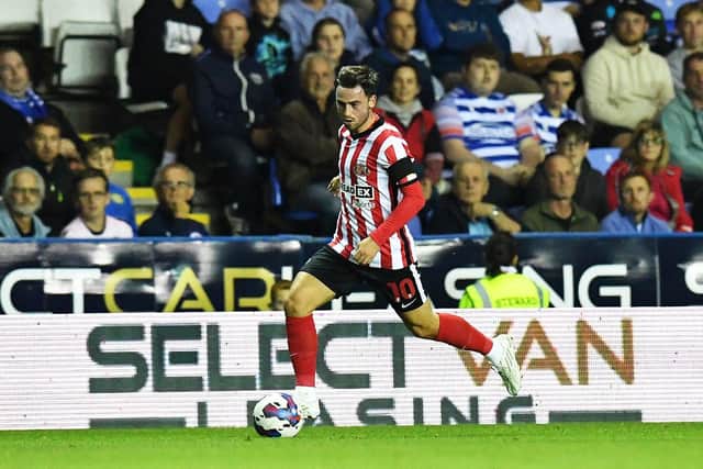 Patrick Roberts playing for Sunderland against Reading. Picture by FRANK REID
