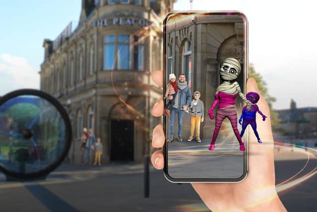 Find the monsters hidden around the city centre