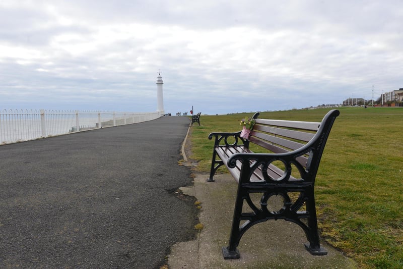 Keep following the path until you reach the green space of Cliffe Park and then continue to take the path to the right that skirts around the park, passing the White Lighthouse.