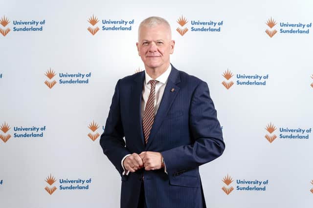 Vice-Chancellor and Chief Executive of the University of Sunderland, Sir David Bell.