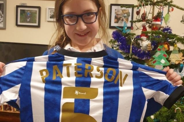 Laura McCarthy writes on Twitter: "My 10-year-old daughter Elizabeth. Inverness' number one SWFC  and Callum Paterson fan!!