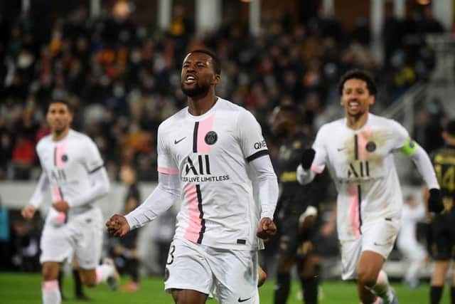 Georginio Wijnaldum will reportedly prioritise a move to the Premier League this summer (Photo by FRANCOIS LO PRESTI/AFP via Getty Images)
