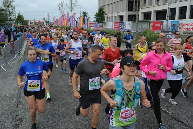 Around 3,500 people took part in the running events throughout the weekend.