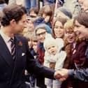 So many smiles as Prince Charles meets an adoring public in Sunderland in 1985.