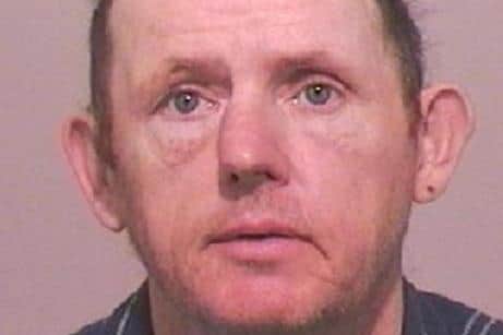 Wayne Hutchinson has been jailed after admitting harassing a Sunderland woman.