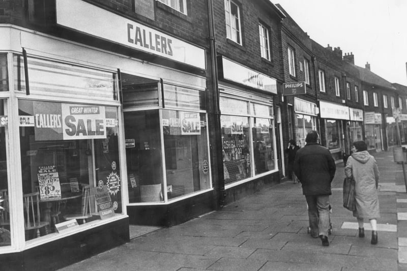 The Callers store at The Nook in March 1984.