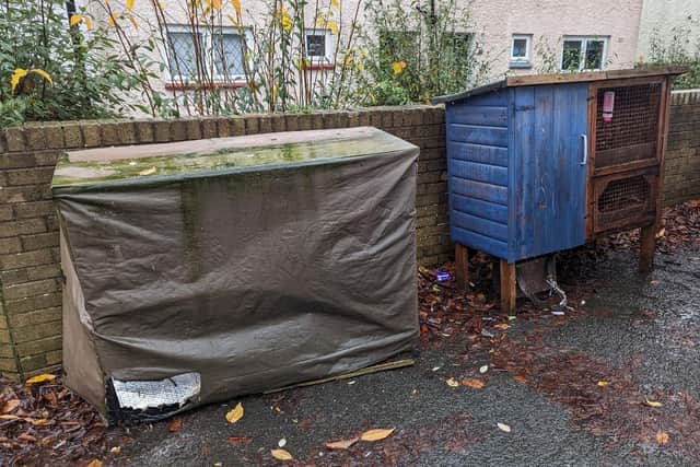The hutches were dumped in Washington