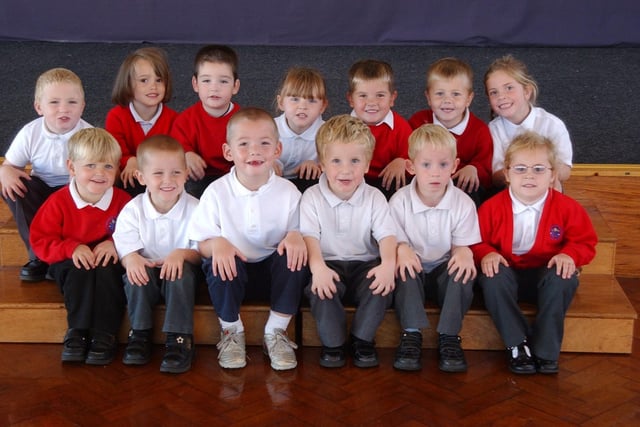 So many smiles at Usworth Grange Primary.
