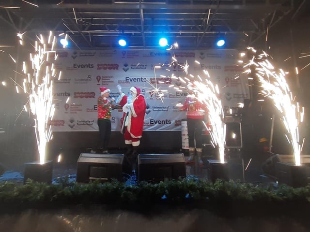 The event went out with a bang.