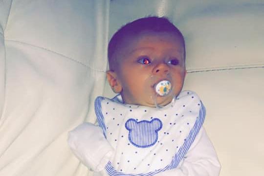 Amber Watson, said: "Milo Jaxson Fitzgerald born May 28th weighing 7lb 1oz."