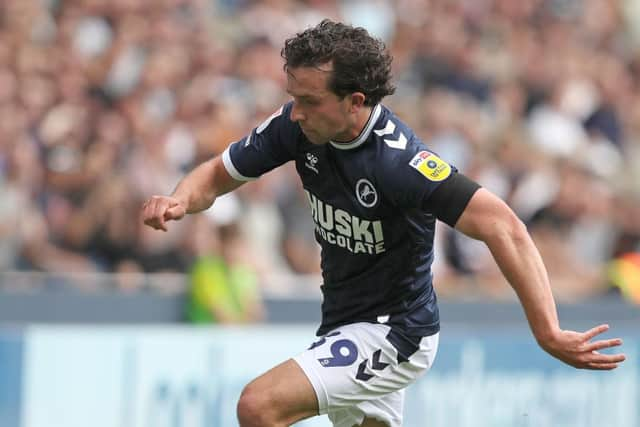 George Honeyman playing for Millwall.