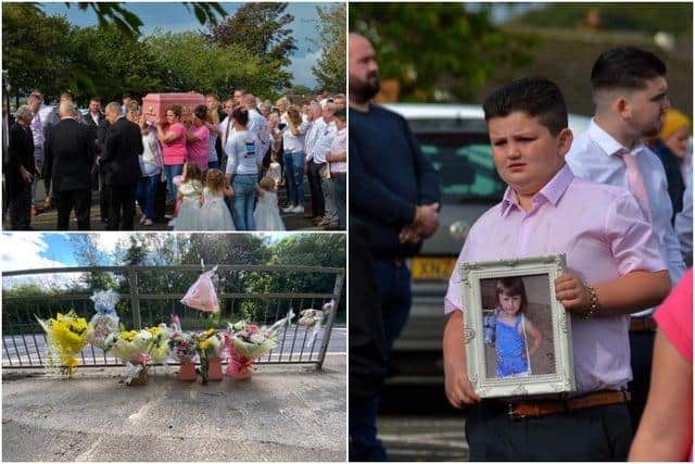 A funeral was held for them back in Londonderry, while flowers were also left close to the scene of the collision.