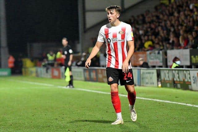 Dan Neil playing for Sunderland.