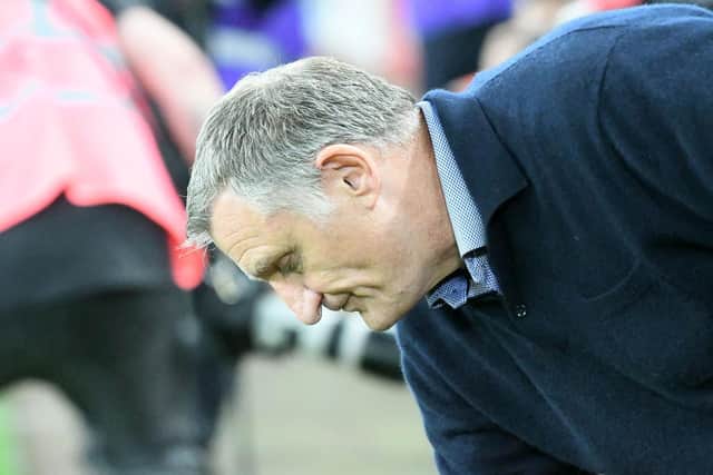 Sunderland boss Tony Mowbray