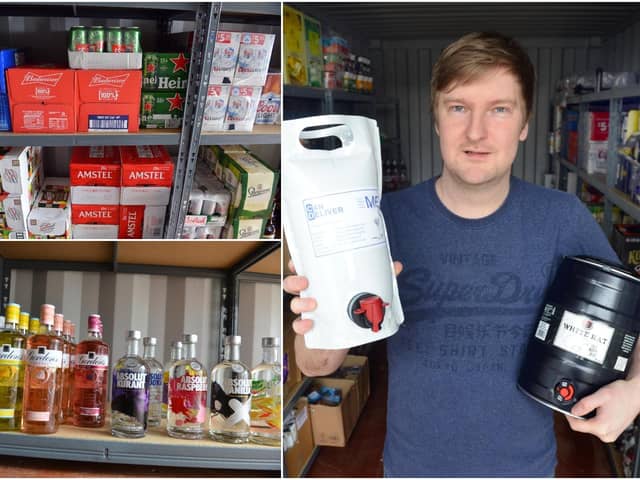 Ben Candler has launched drinks delivery service Can Deliver