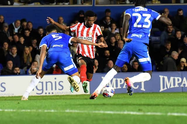 Amad Diallo's goal for Sunderland against Birmingham. Picture by FRANK REID