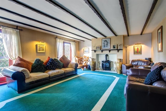 The property has a superb 23ft lounge with doors out to the rear garden.