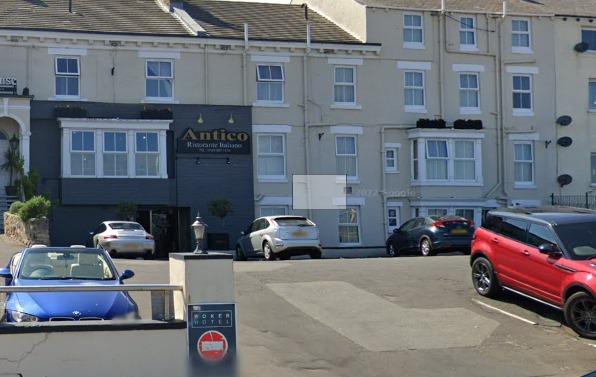 Antico can be found at the Roker Hotel on Sunderland's seafront. It has a 4.5 rating from 140 Google reviews.